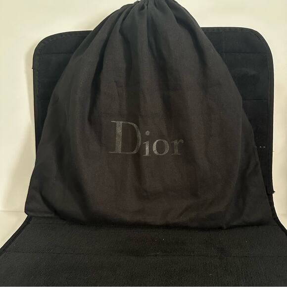 Vintage Christian Dior Velvet Mini Hand Bag in Red Cardinal w/ Pearl Straps - Picture 14 of 14